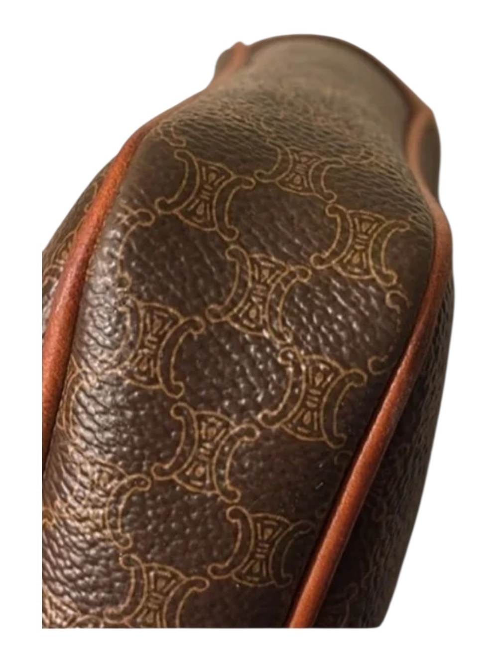 Celine Vintage Macadam Triomphe Clutch With The Iconic Brown Monogram Canvas - Picture 5 of 9